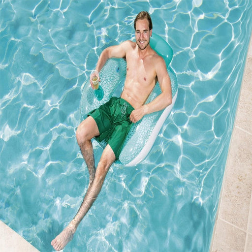 Flotador Con Respaldo Extraible Y Porta Vaso 102 x 94 cm - Vadell cl