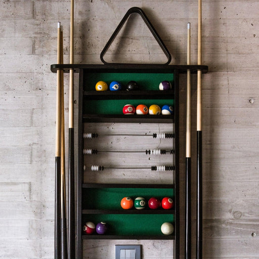 Taquera De Pool Negra Con Marcador de Pillos Vadell - Vadell cl