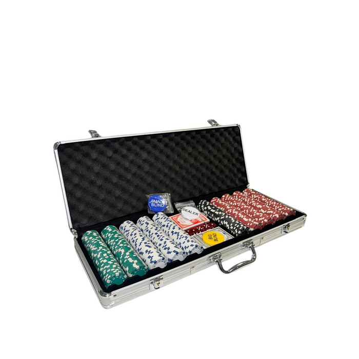 Maleta Poker Profesional 500 Fichas