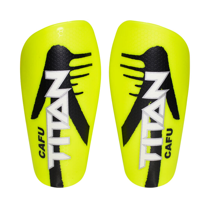 Canillera Cafu Futbol Titan Amarillo Talla M
