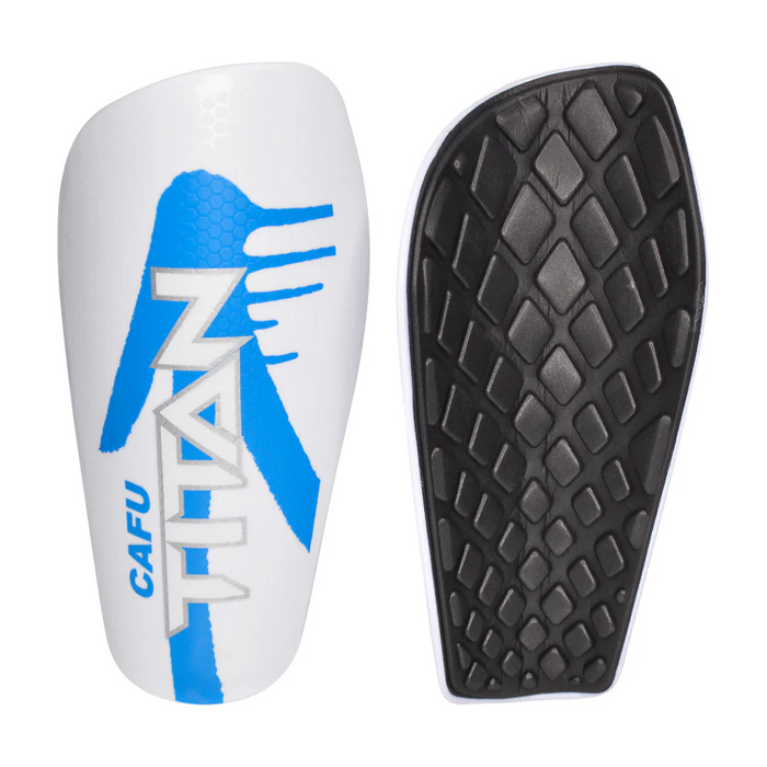 Canillera Cafu Futbol Titan Blanco Talla L