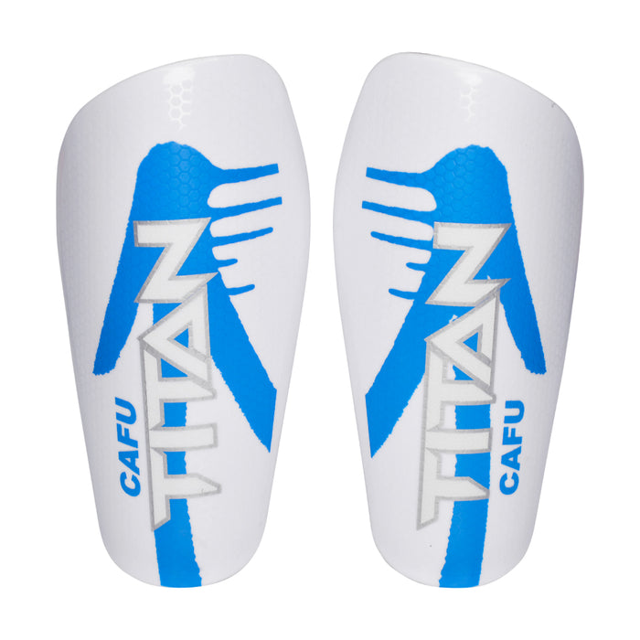 Canillera Cafu Futbol Titan Blanco Talla L