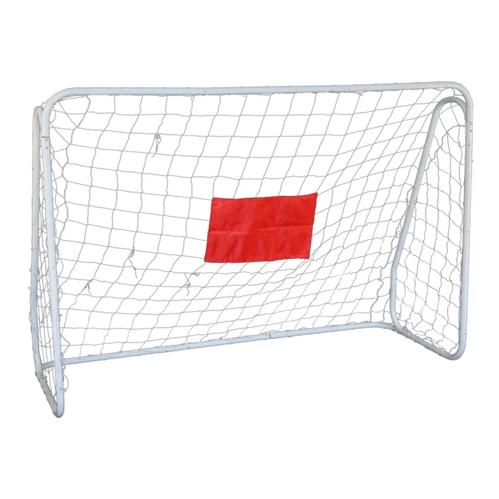 Arco De Futbol Plegable Metálico Con Red Y Tela De Portería Para Practicar - Vadell cl