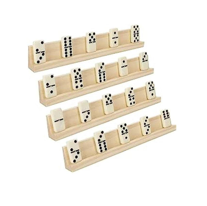 Set 4 Porta Dominó De Madera - Vadell cl