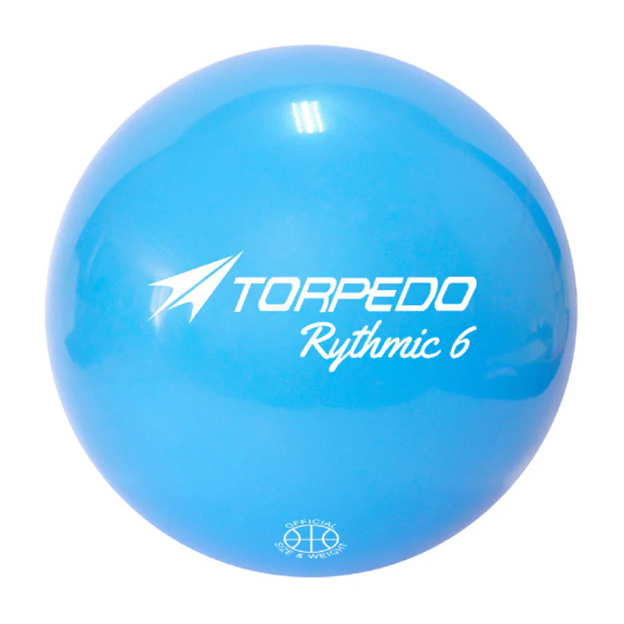 Balon Gimnasia Ritmica Torpedo Rhytmic Turquesa 7"