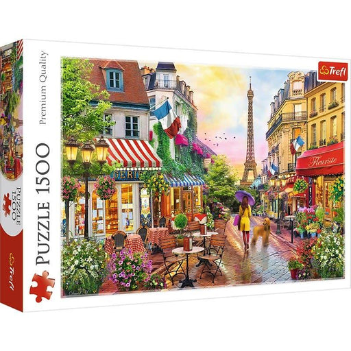 Puzzle 1500 Piezas Paisaje Charming Paris. - Vadell cl