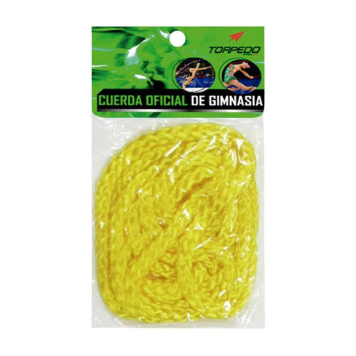 Cuerda Oficial Gimnasia 318 cm Amarilla Torpedo - Vadell cl