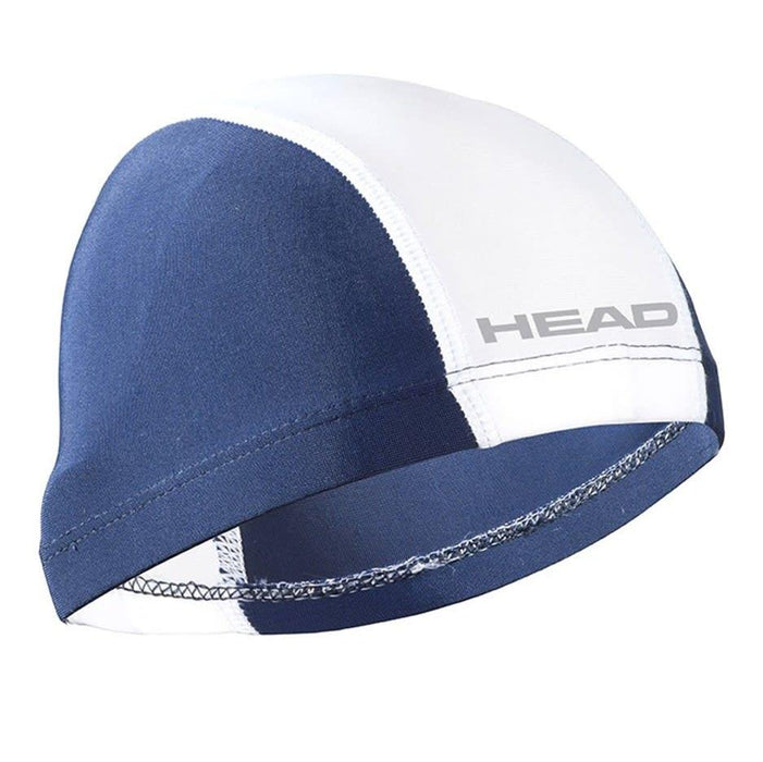 Gorro Head Nylon Spandex Azul Marino-Blanco Infantil - Vadell cl