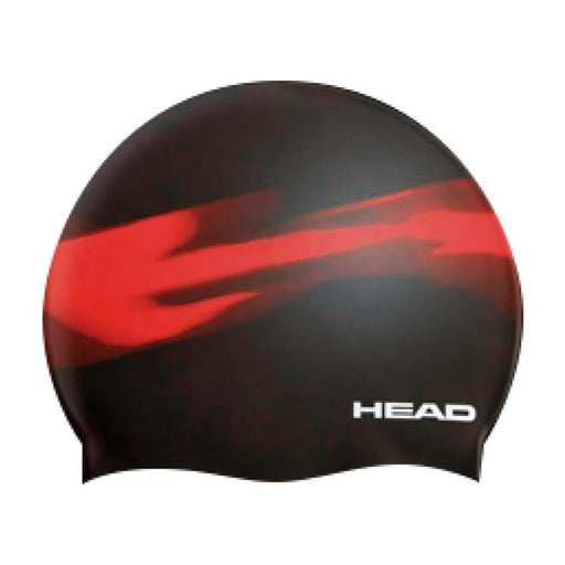 Gorro Head Silicona Con Diseño Rojo - Vadell cl