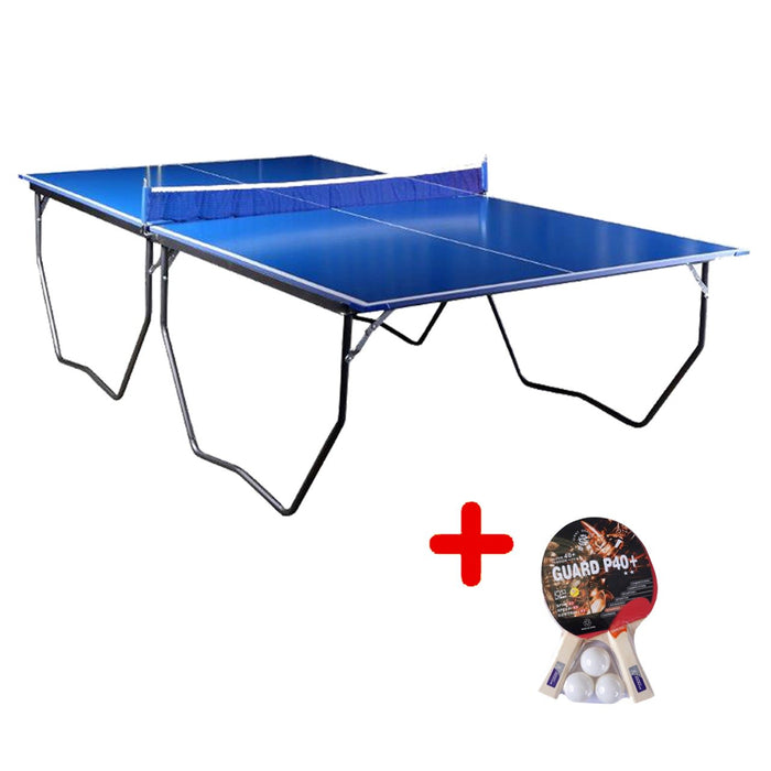 Mesa Ping Pong Indoor Profesional + Set De Paletas y Pelotas