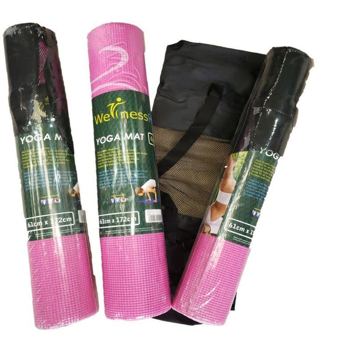 Yoga Mat Bag Wellness Pro 4 mm. Fucsia - Vadell cl