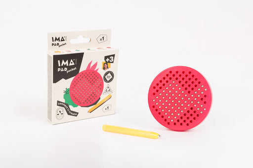 Imapad Pocket Red 1 piece, 1 magnetic pen and 1 board - Vadell cl