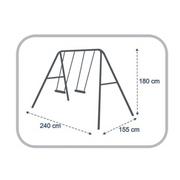 Columpio Doble Hedstrom - Vadell cl