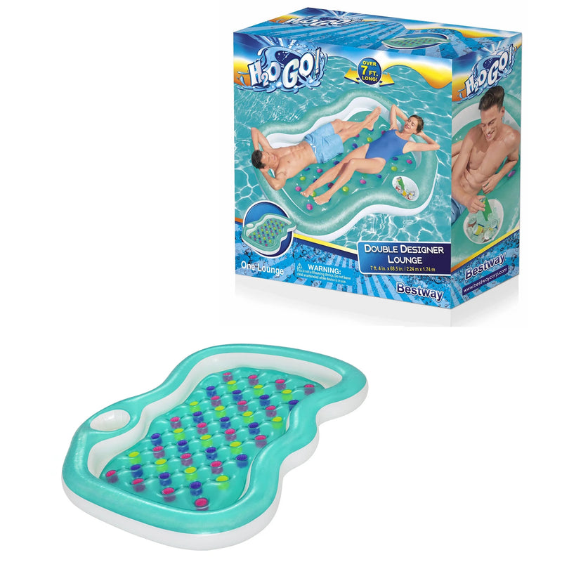 Reposera inflable premium 224x174 cm