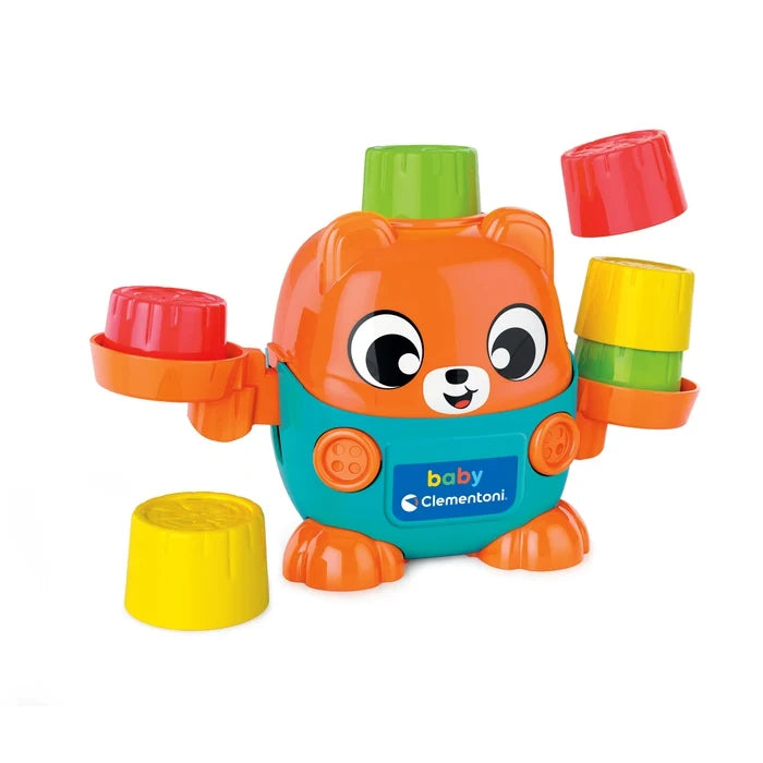 Castor Montessori de Equilibrio y Apilamiento