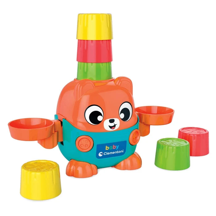 Castor Montessori de Equilibrio y Apilamiento