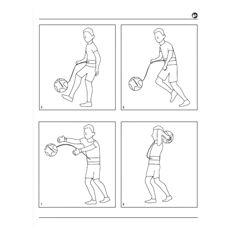 ENTRENADOR DE REBOTE DE FUTBOL HUDORA