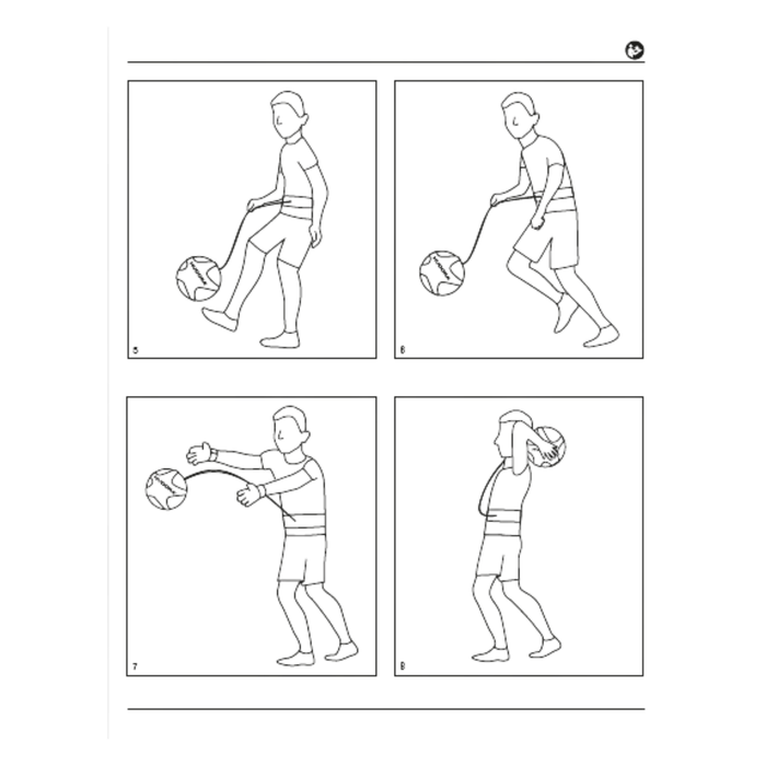 ENTRENADOR DE REBOTE DE FUTBOL HUDORA