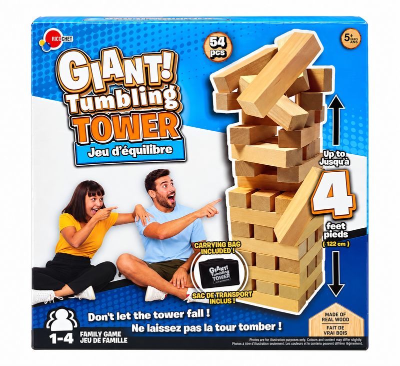Jenga XL con Bolso - 54 Piezas