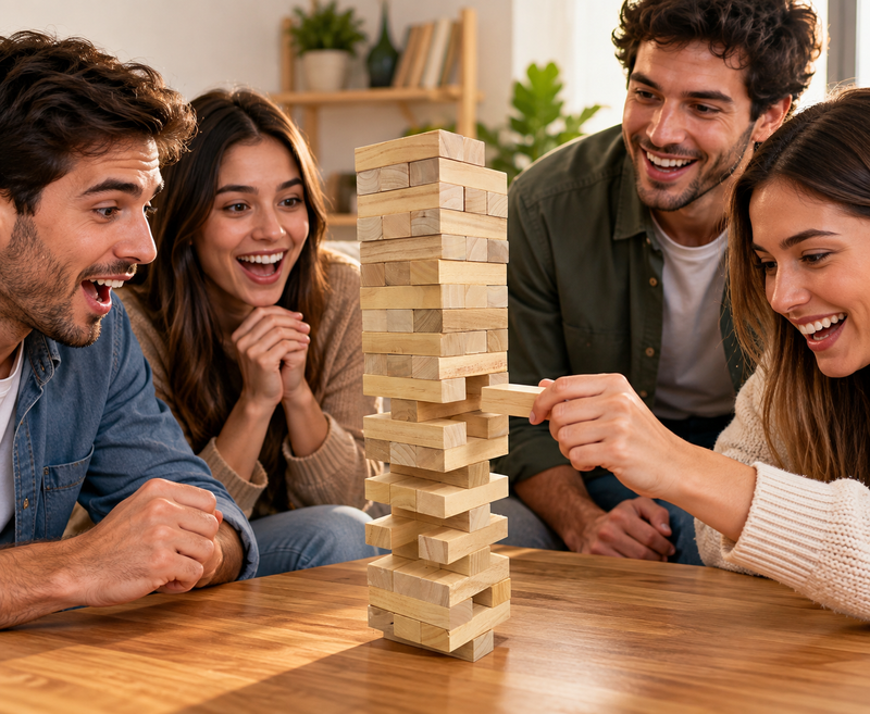 Jenga XL con Bolso - 54 Piezas