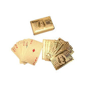 Mazo de Cartas Dorado 24K a Prueba de Agua - Vadell cl