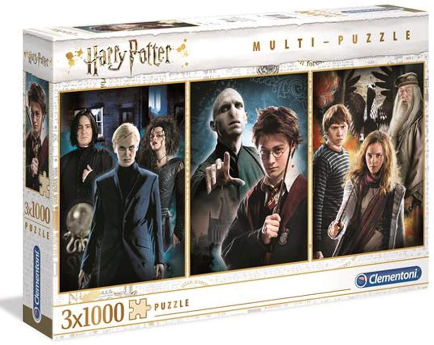 Puzzle 3 x  1000 Piezas Harry Potter