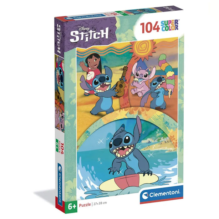 Puzzle 104 piezas Stitch