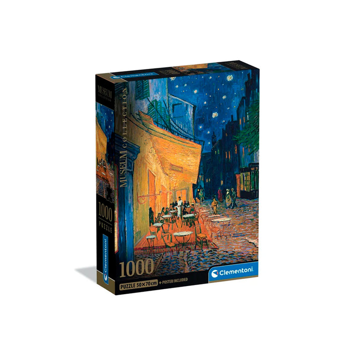 Puzzle 1000 piezas Arte Terraza de café en la noche, Van Gogh