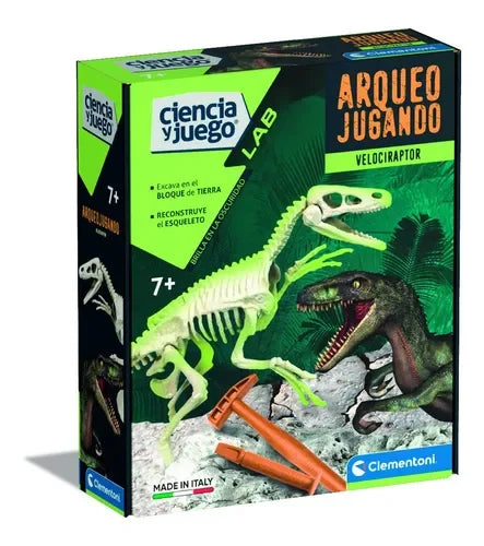 Arqueo jugando Velociraptor - Vadell cl