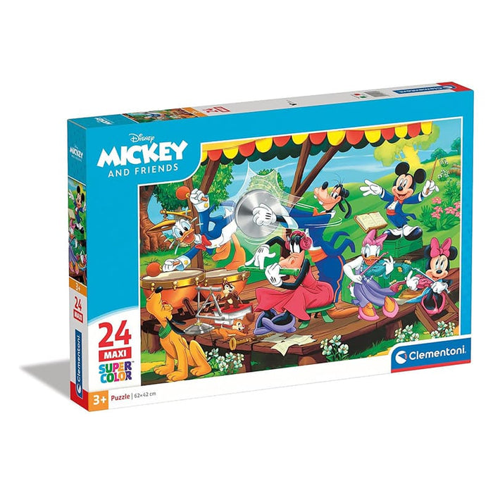 Puzzle 24 piezas Maxi Mickey y sus amigos