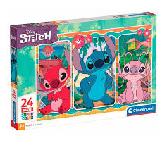 Puzzle 24 piezas Maxi Lilo y Stitch — Vadell cl