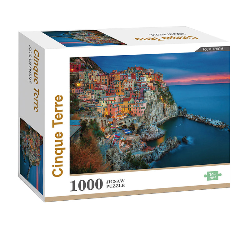 Puzzle 1000 Piezas Paisaje Vista De Cinque Terre