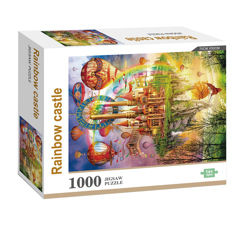 Puzzle 1000 Piezas Foto El Castillo Del Arcoiris