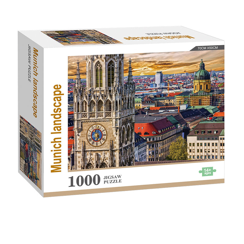 Puzzle 1000 Piezas Paisaje De Munich Alemania