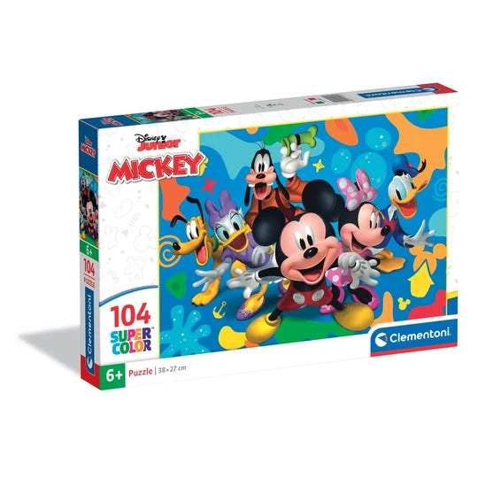 Puzzle 104 Piezas Mickey y Sus Amigos