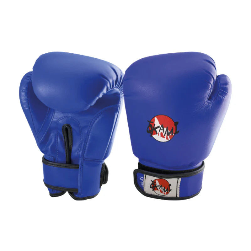 Guante box Okami profesional azul