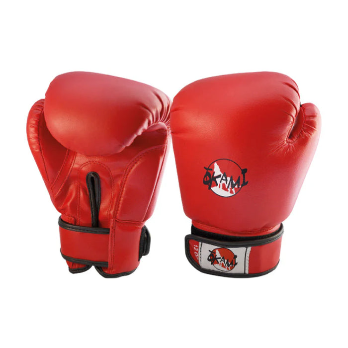 Guante box OKAMI profesional rojo 10OZ