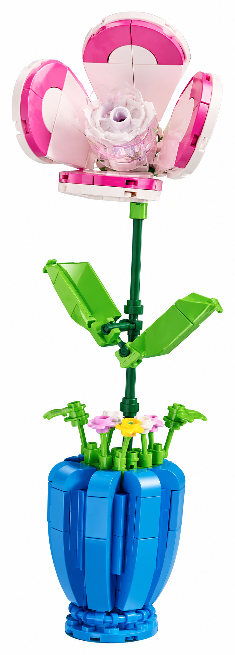 Flor de bloques Armable Florero – Adelfa 151 piezas