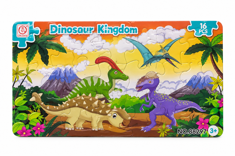 Rompecabezas Reino de los Dinosaurios – 16 Piezas