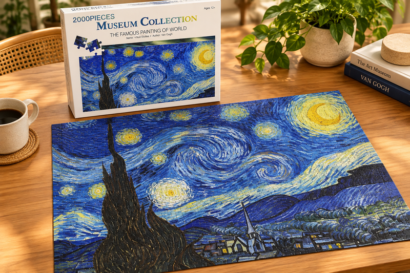 Rompecabezas Noche Estrellada – 2000 Piezas Van Goh
