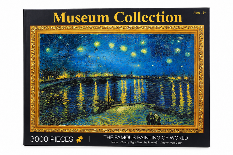 Rompecabezas Colección Museo – Noche sobre el Ródano – 3000 Piezas