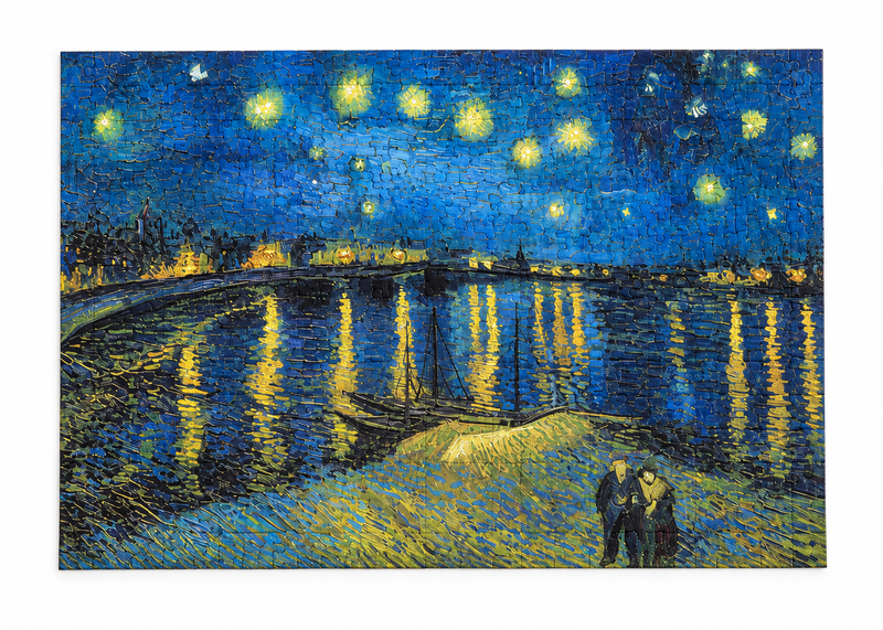 Rompecabezas Colección Museo – Noche sobre el Ródano – 3000 Piezas