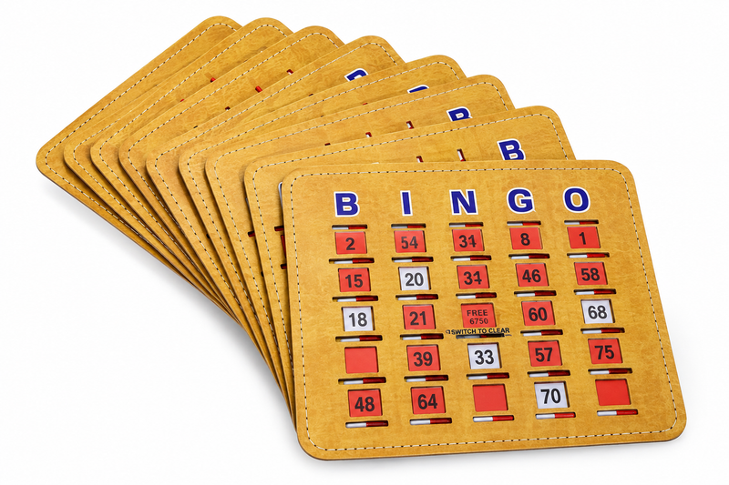 Set de Bingo Premium con Jaula y Tablero de Madera