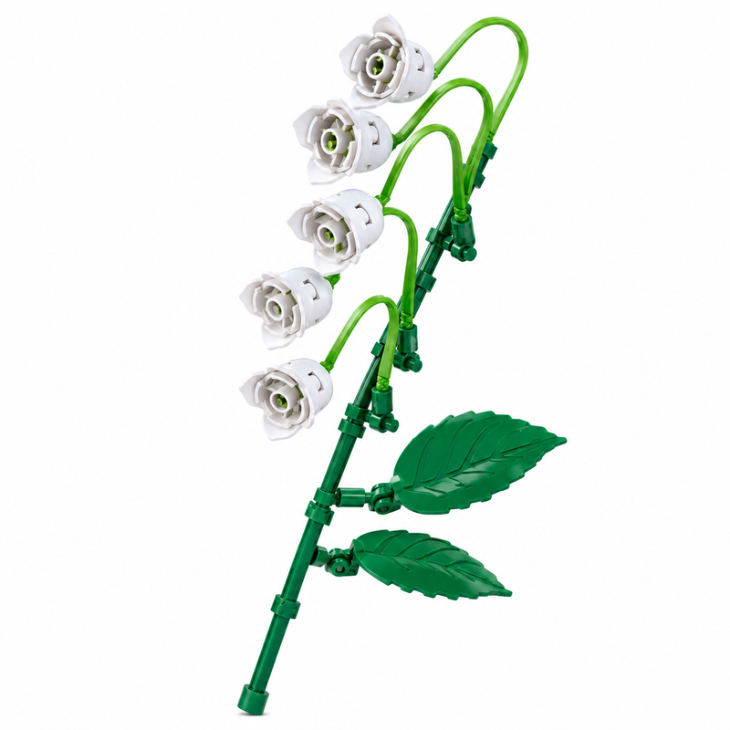 Varitas Flores bloques armables Flor Lirio del pájaro 35 piezas