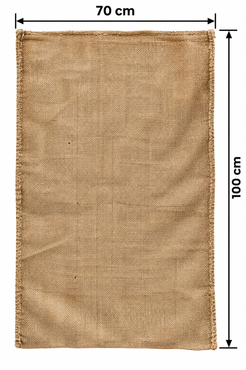 Saco de Arpillera para carrera de ensacados Talla XL 100 x 70 cm