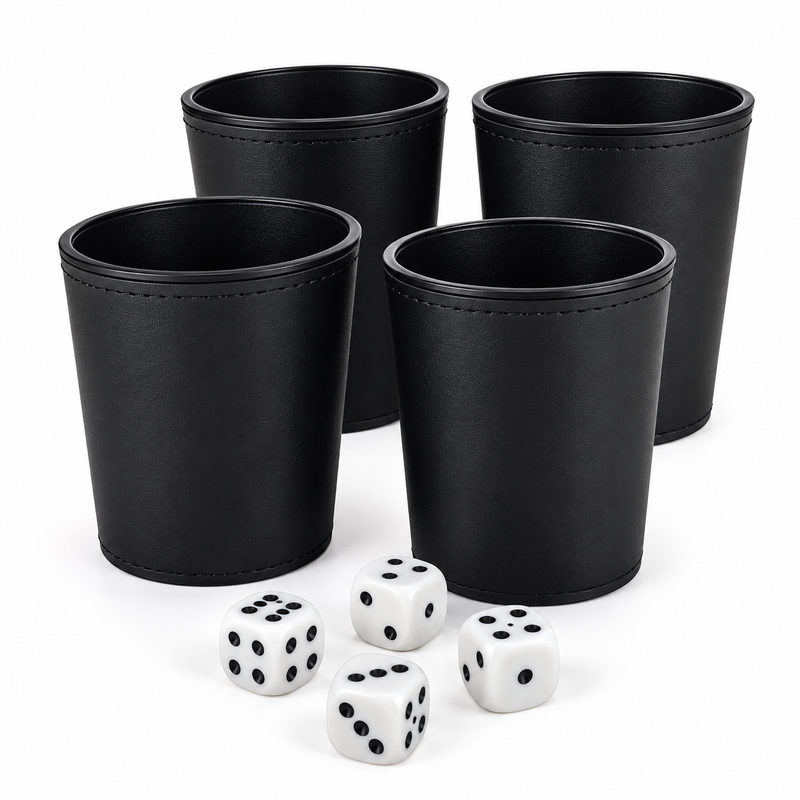 Set de 4 cachos y Bolsa de Terciopelo