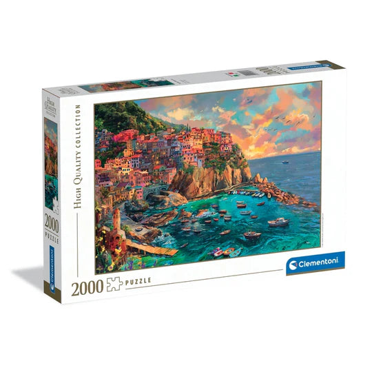 Puzzle Manarola Italia – 2000 Piezas 🇮🇹