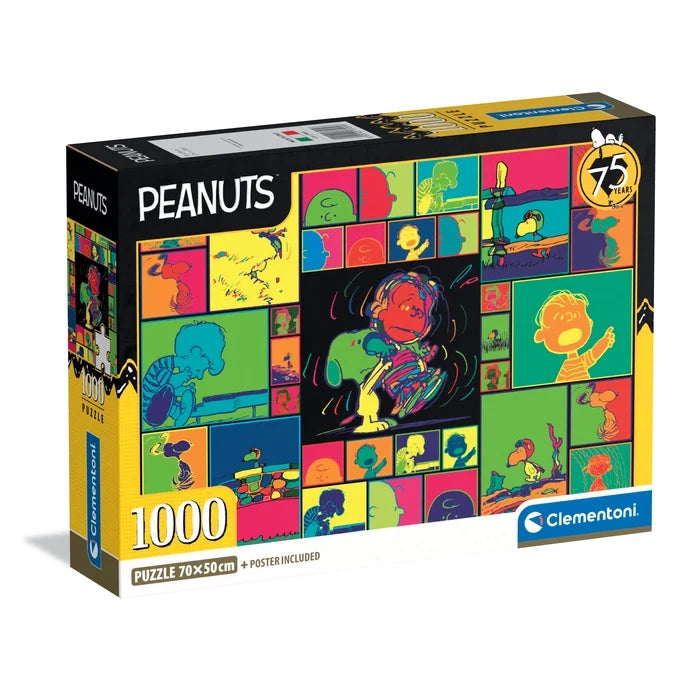 Rompecabezas Peanuts – 1000 Piezas Clementoni
