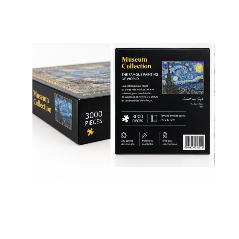 Puzzle Colección Museo – Noche Estrellada – 3000 Piezas