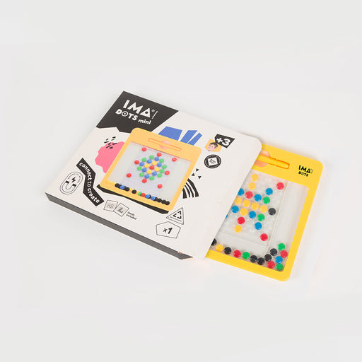 Imadots Mini Yellow 1 piece, 1 pen, 1 mini Imadot and 1 set of cards - Vadell cl